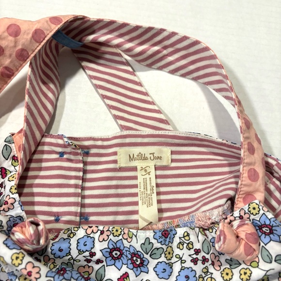 Matilda Jane Parasol Umbrellas Knot Top Happy and Free Collection Girls Size 8 - Picture 3 of 7